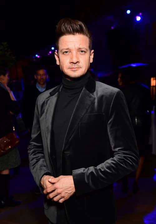 LOS ANGELES, CA - DECEMBER 02:  Actor Jeremy Renner attends a cocktail party for 