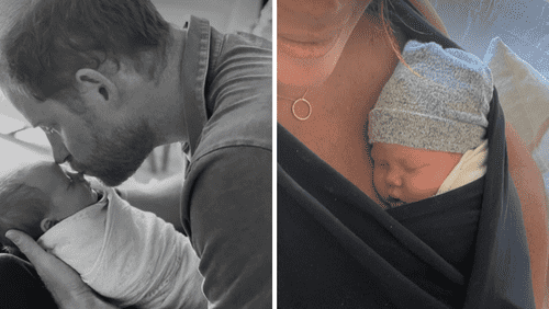 Pictures of Lilibet as shown in 'Harry & Meghan' (Netflix)