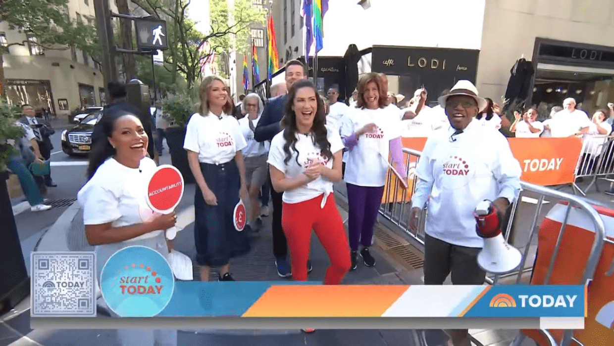 'Today' host Al Roker forced to sit down the actual walk after amid knee surgery (@todayshow/YouTube)