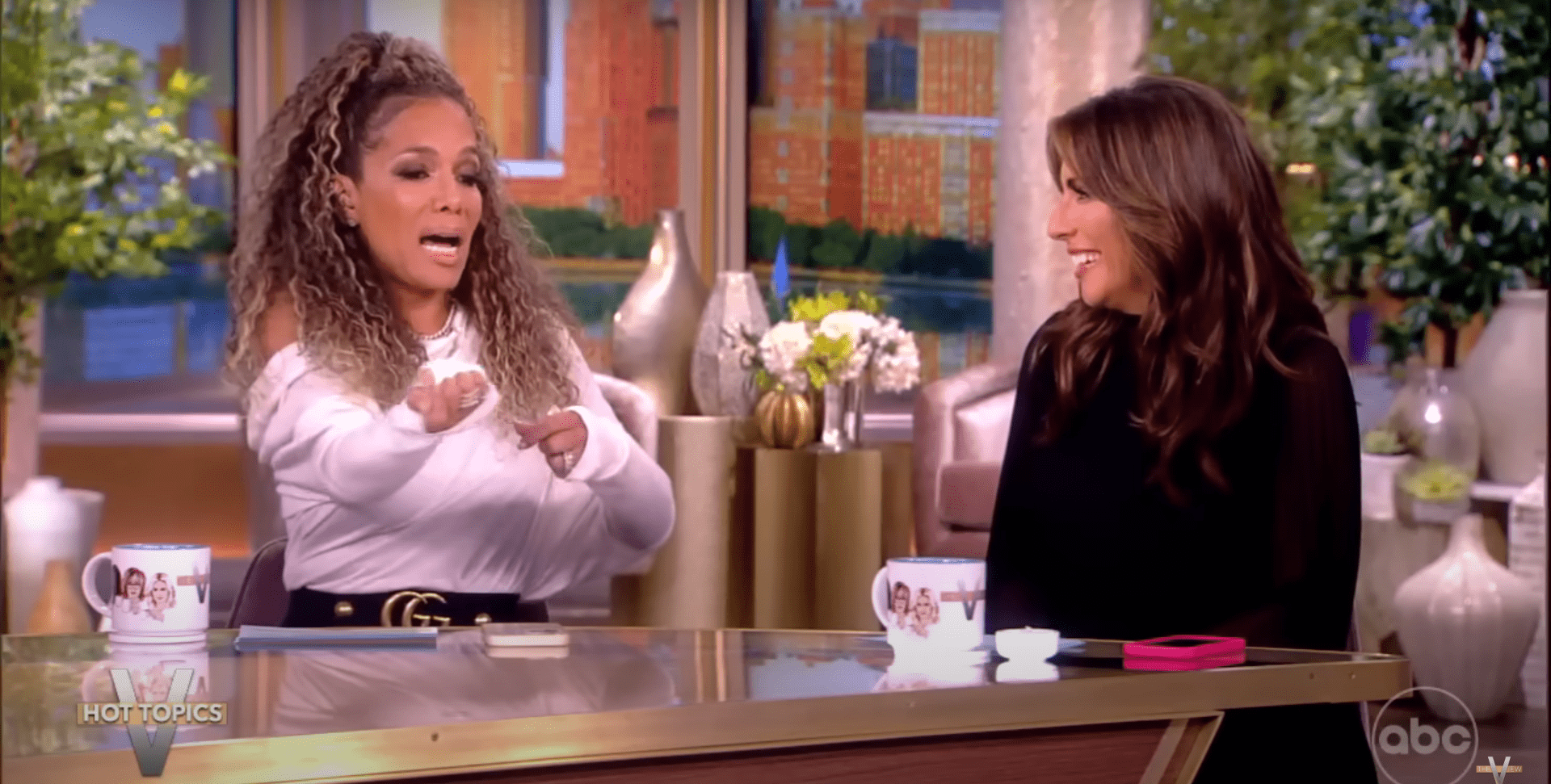 Sunny Hostin recalls a wedding that she 