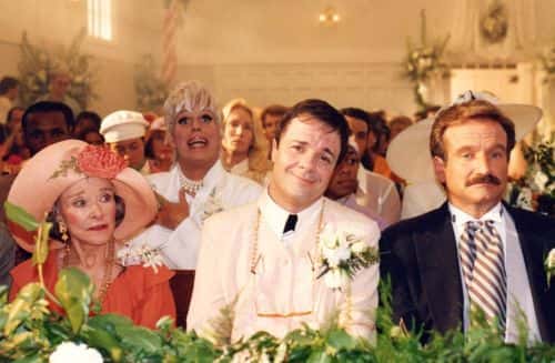 Lane played a drag queen named Albert in the movie and Williams' character Armand Goldman in 1996 movie 'The Birdcage' (IMDb)