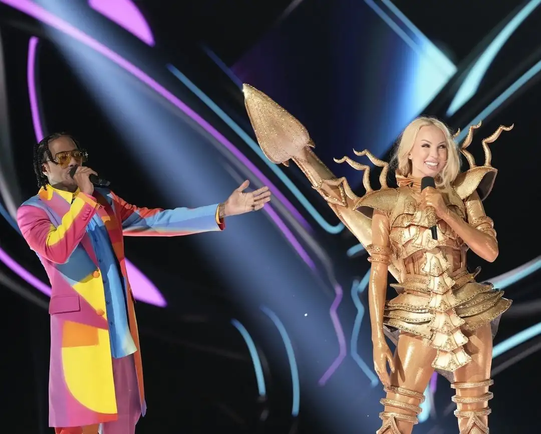 'Selling Sunset' star Christine Quinn was unmasked as Scorpio in 'The Masked Singer' (Instagram/maskedsingerfox)