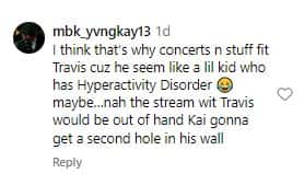 Kai Cenat's fans shared their comments for the upcoming collab with Travis Scott(@nojumper/Instagram)