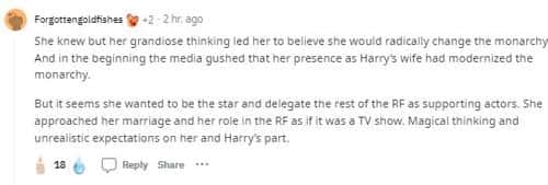 'Harry's wife modernized the monarchy' (ReddIt/ forgotten goldfishes)