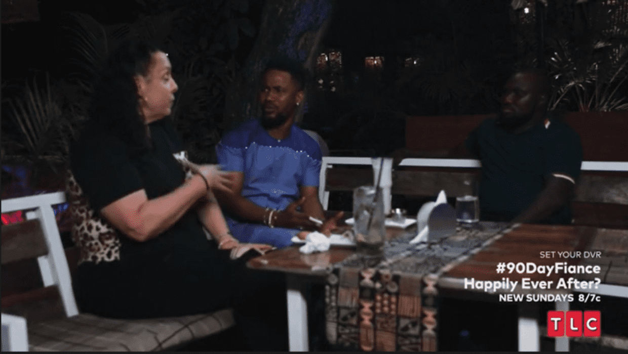 Kim, Usman, and his friend, KB in '90 Day Fiance: Happily Ever After?' Season 7 (TLC)