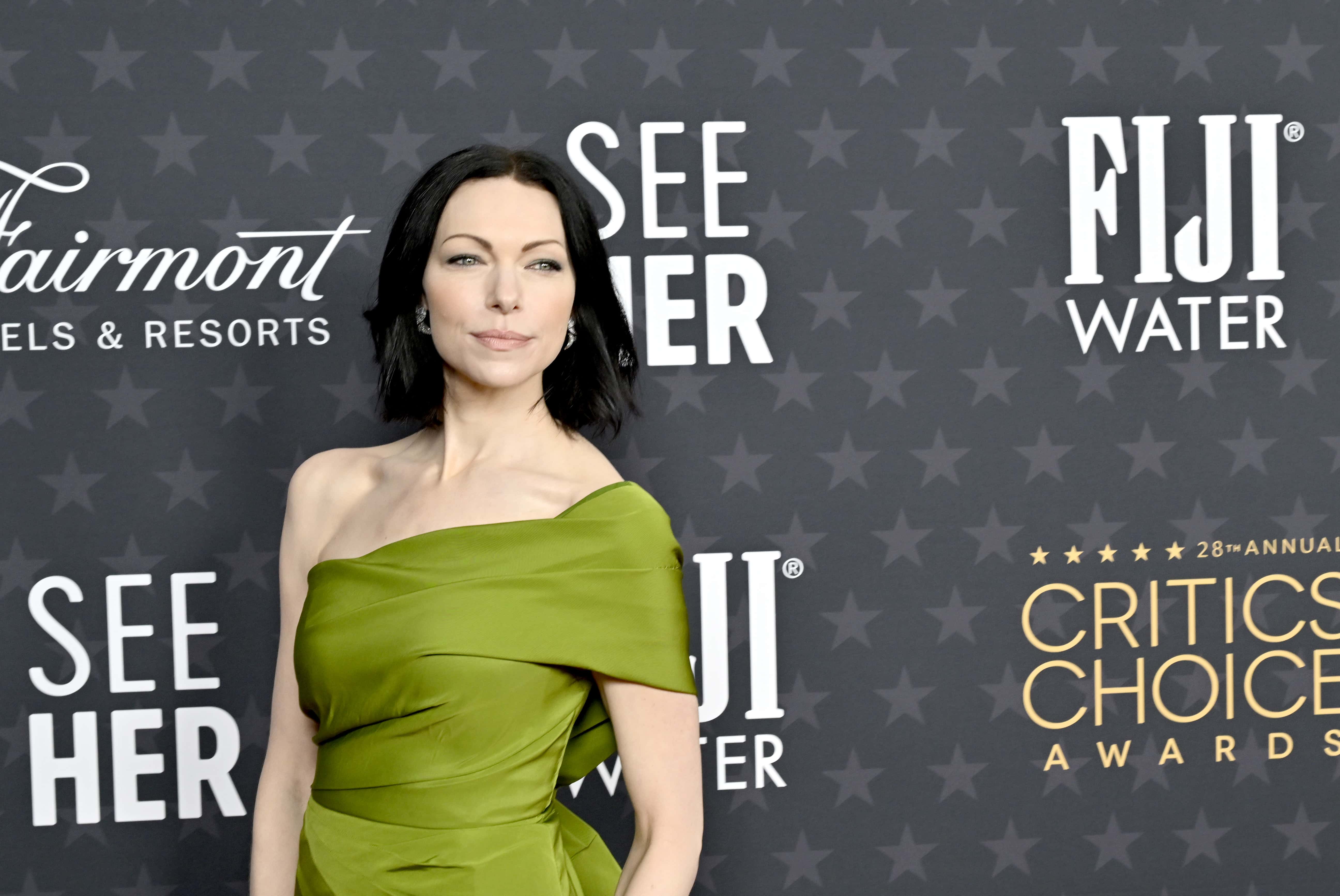 Laura Prepon with FIJI Water at the 28th Annual Critics' Choice Awards at Fairmont Century Plaza on January 15, 2023, in Los Angeles, California. (Photo by John Sciulli/Getty Images for FIJI Water)