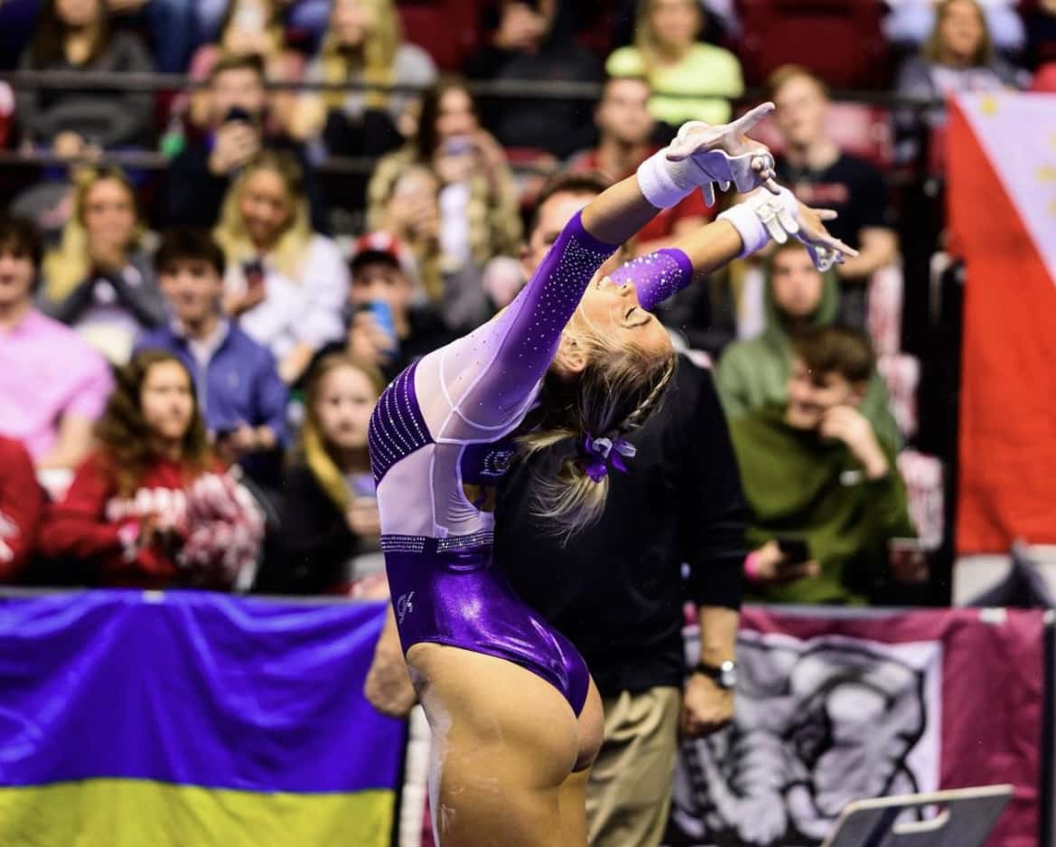 Olivia Dunne at the University of Alabama (@livvydunne/Instagram) 