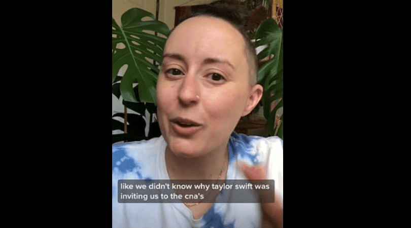 'When Taylor became famous most people hated her' said Taylor Swift's former school girl Jessica on her TikTok (jessicamclane/TikTok)