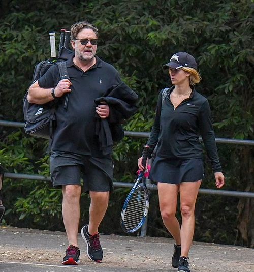 Melbourne restaurant owner doubles down after staff refused to serve Russell Crowe and his girlfriend Britney Theriot because they were wearing their tennis gear: ‘We treat everyone equally’ (Marta Jary and Ben Talintyre for Daily Mail Australia)