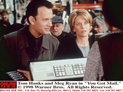 371921 02: Tom Hanks and Meg Ryan in a scene from 
