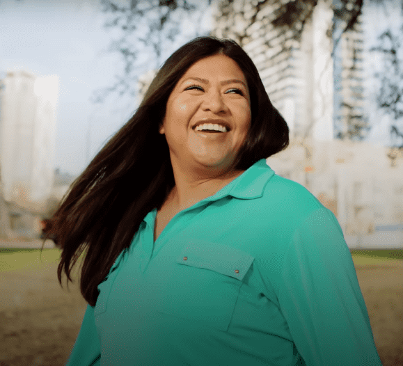 Rosa Jimenez who was wrongfully imprisoned for nearly two decades for allegedly choking an infant child (theinnocenceproject/Youtube)