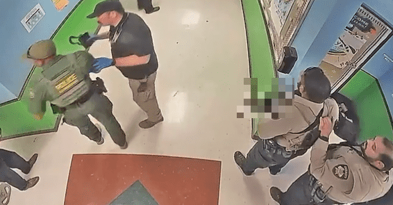 Felix Rubio was restrained even as officers failed to stop Salvador Ramos