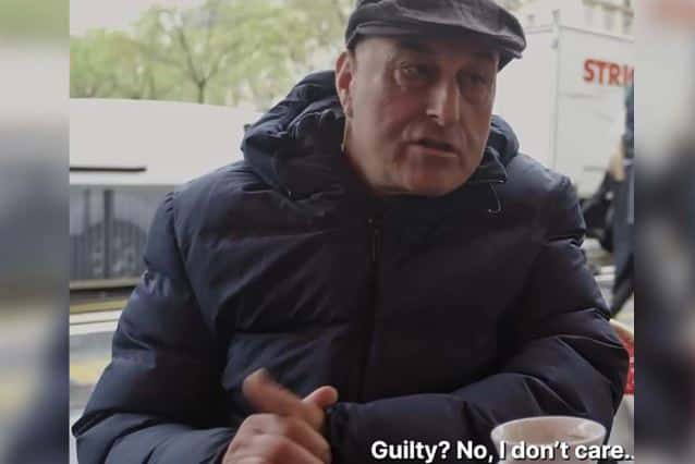 Yunis Abbas stated he is not guilty and Kardashians should be little less showy of their wealth (Vice News/YouTube)