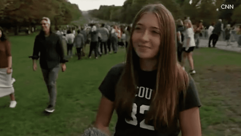 Isabelle told CNN about the incidents and denied the claims that she was planted there by the PR team (CNN)