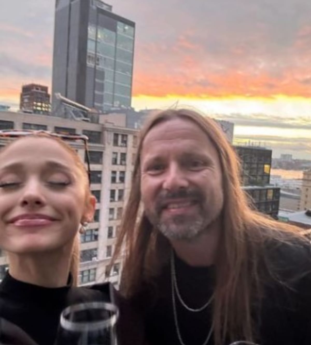 Ariana Grande with Max Martin (X/@arianagrande)