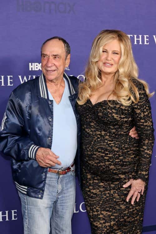 (L-R) F. Murray Abraham and Jennifer Coolidge attend the Los Angeles Season 2 Premiere of HBO Original Series