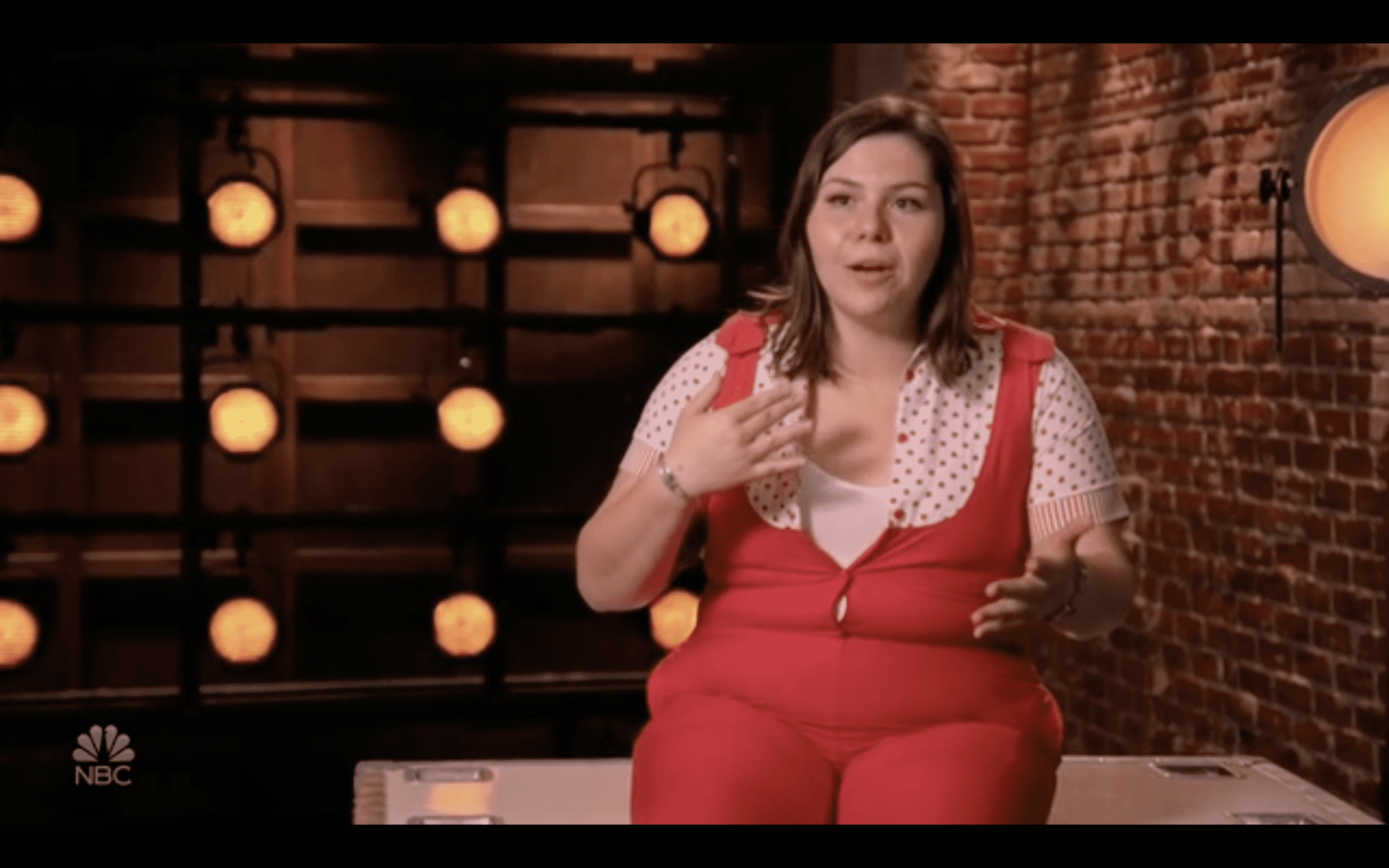 Comedian Hayden Kristal on 'AGT' Season 17 (NBC)