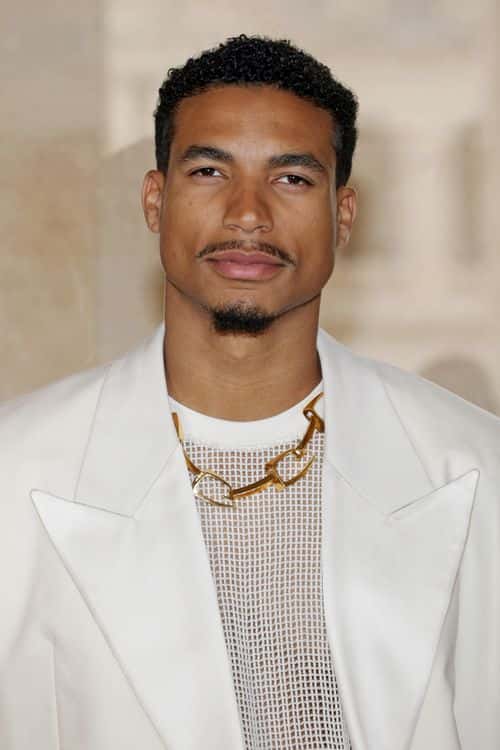 (EDITORIAL USE ONLY - For Non-Editorial use please seek approval from Fashion House) Greg Tarzan Davis attends the Givenchy Menswear Spring/Summer 2024 show as part of Paris Fashion Week  on June 22, 2023 in Paris, France.