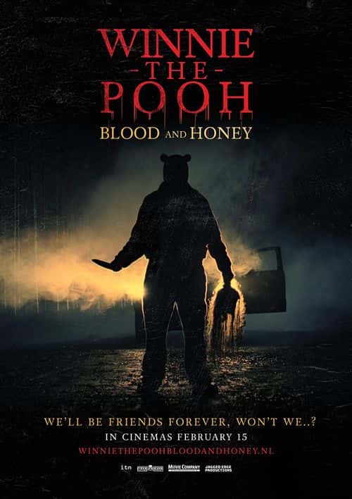 An official poster for 'Winnie the Pooh: Blood and Honey' (IMDb)