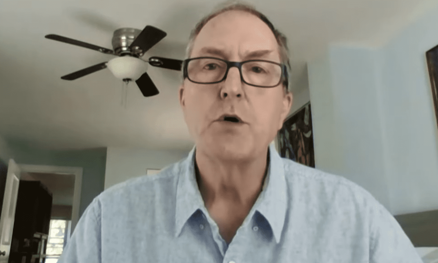 Kara Nichols' father Paul Nichols expressed his disappointment over the convicted murderer's sentencing (KRDI-TV Screengrab)