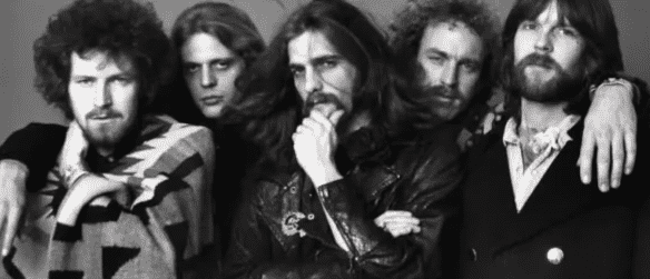 Meisner, the band's original bass player, helped form the Eagles in 1971 along with Glenn Frey, Don Henley and Bernie Leadon (rockhistorybook/Instagram)