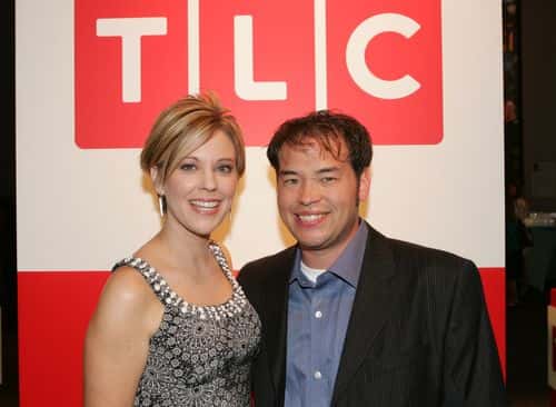 Television personalities John and Kate Gosselin attend the Discovery Upfront Presentation NY - Talent Images at the Frederick P. Rose Hall on April 23, 2008 in New York City.