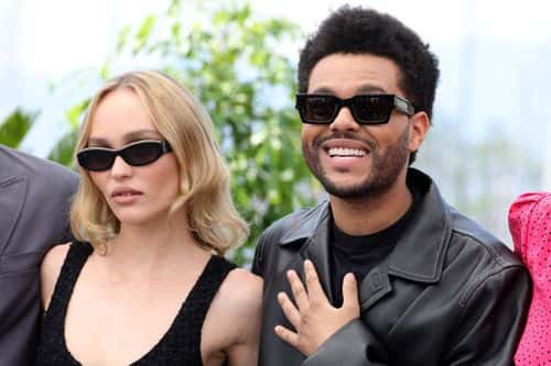 Lily-Rose Depp and Abel 'The Weeknd' Tesfaye attend 