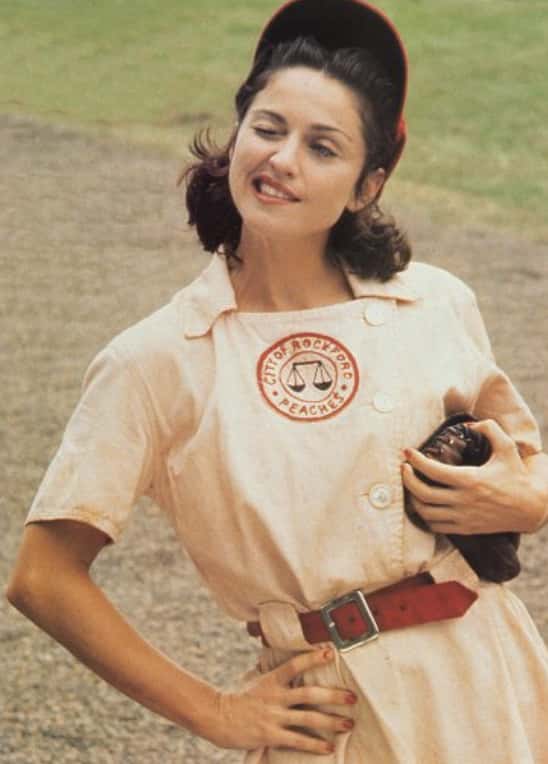 Madonna stars in 'A League of Their Own' (1992)