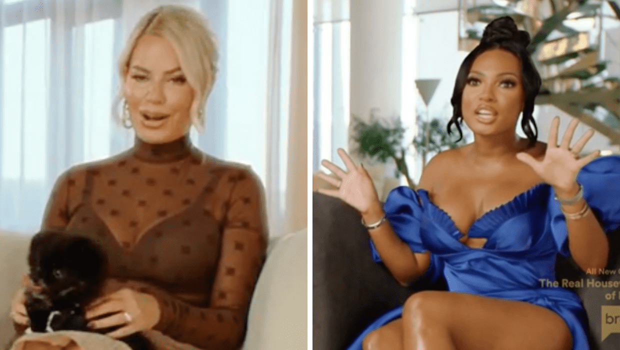 Caroline Stanbury and Lesa Milan on 'RHODubai' (Bravo)