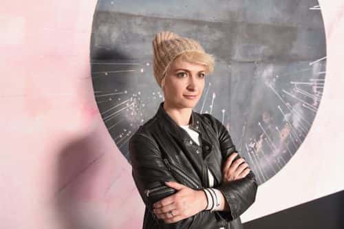 Halyna Hutchins attends the SAGindie Sundance Filmmakers Reception at Cafe Terigo on January 28, 2019 in Park City, Utah.