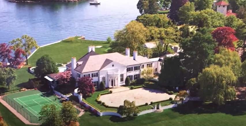 Donald Trump's family home before his divorce (YouTube/Famous Luxury)