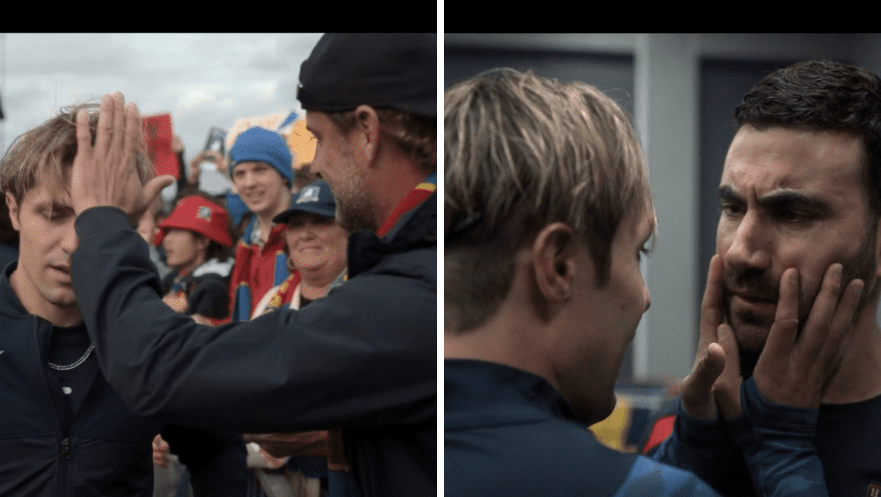 Jamie Tartt and Roy Kent in 'Ted Lasso' Season 3 Episode 11 (Apple TV+)