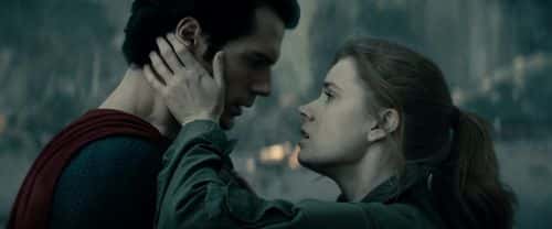 Henry Cavil as Superman and Amy Adams as Lois Lane in 'Man of Steel' (2013) (IMDb)