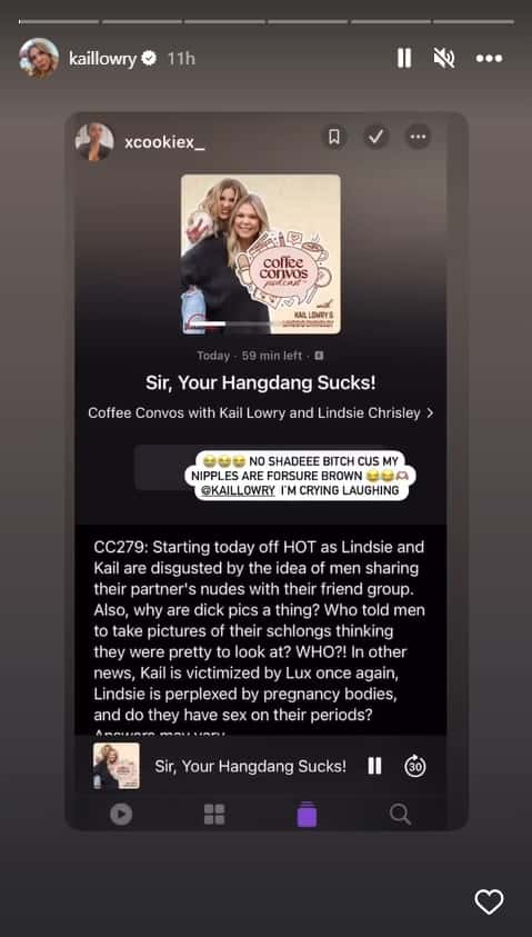 'Teen Mom' star Kailyn Lowry talked about her nipples (Instagram/kaillowry)