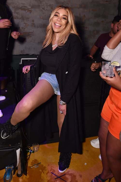 Wendy Williams attends BODEGA x DIESEL: The Unofficial Official Basel Gift Shop Party at La Otra on December 05, 2019 in Miami, Florida.