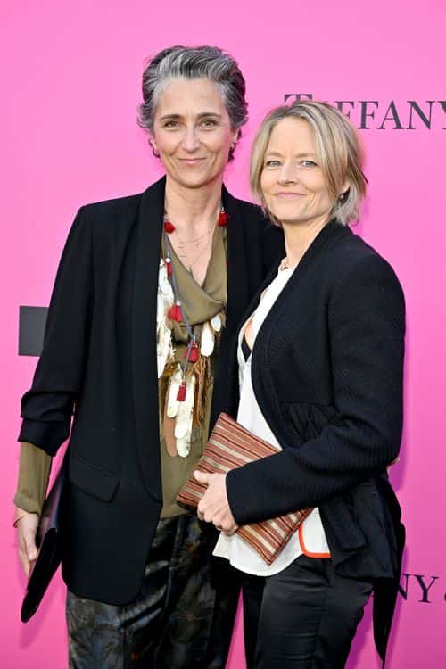 (L-R) Alexandra Hedison and Jodie Foster attend MOCA Gala 2023 at The Geffen Contemporary at MOCA on April 15, 2023 in Los Angeles, California. (Photo by John Sciulli/Getty Images for The Museum of Contemporary Art