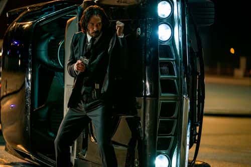 Keanu Reeves in a still from 'John Wick: Chapter 4' (Lionsgate)