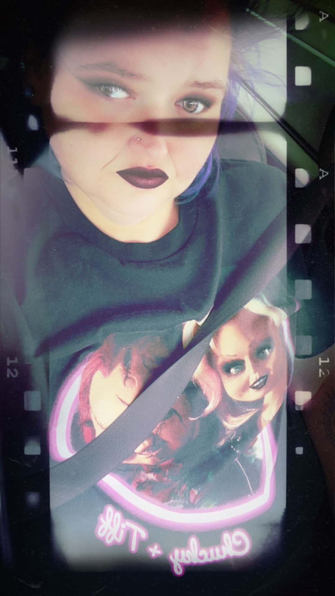 Amy Slaton debuts gothic look (TikTok/@amyhalterman87)