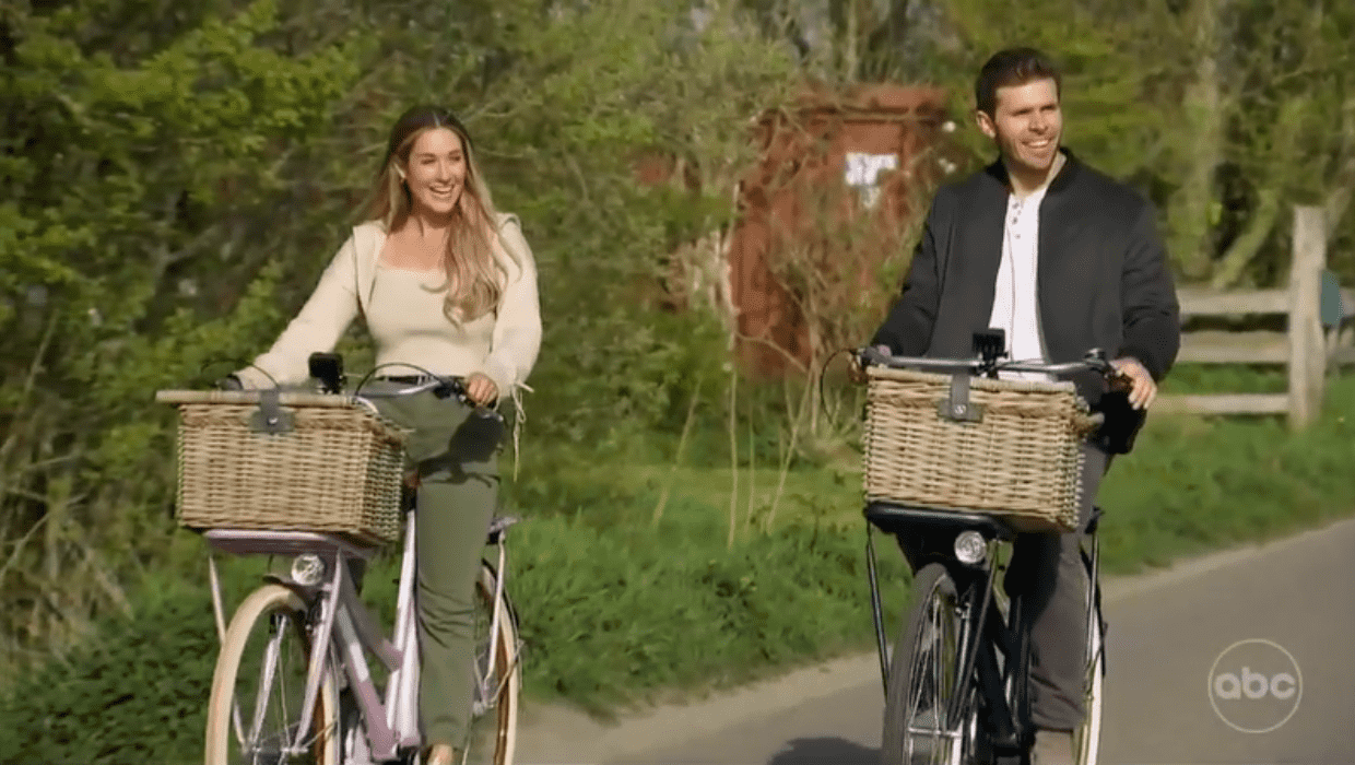 Rachel and Zach in 'The Bachelorette' 2022 (ABC)