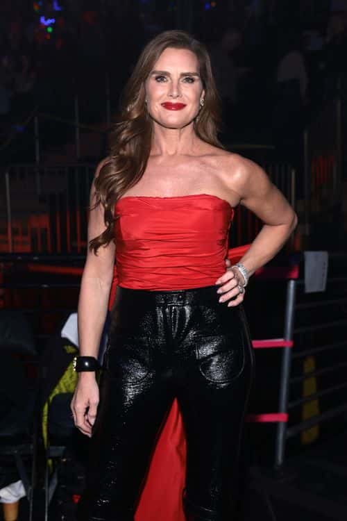 Brooke Shields attends the iHeartRadio Z100’s Jingle Ball 2022 Presented by Capital One at Madison Square Garden on December 9, 2022 in New York, New York. (Photo by Dimitrios Kambouris/Getty Images for iHeartRadio)