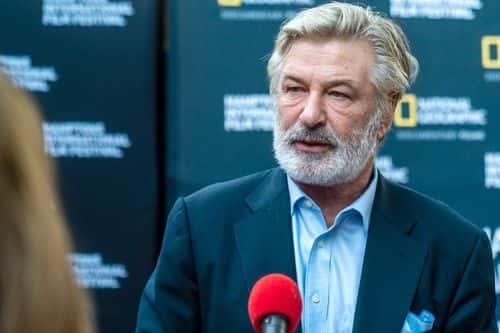 Hamptons International Film Festival Chairman, Alec Baldwin attends the World Premiere of National Geographic Documentary Films' 'The First Wave' at Hamptons International Film Festival on October 07, 2021 in East Hampton, New York.
