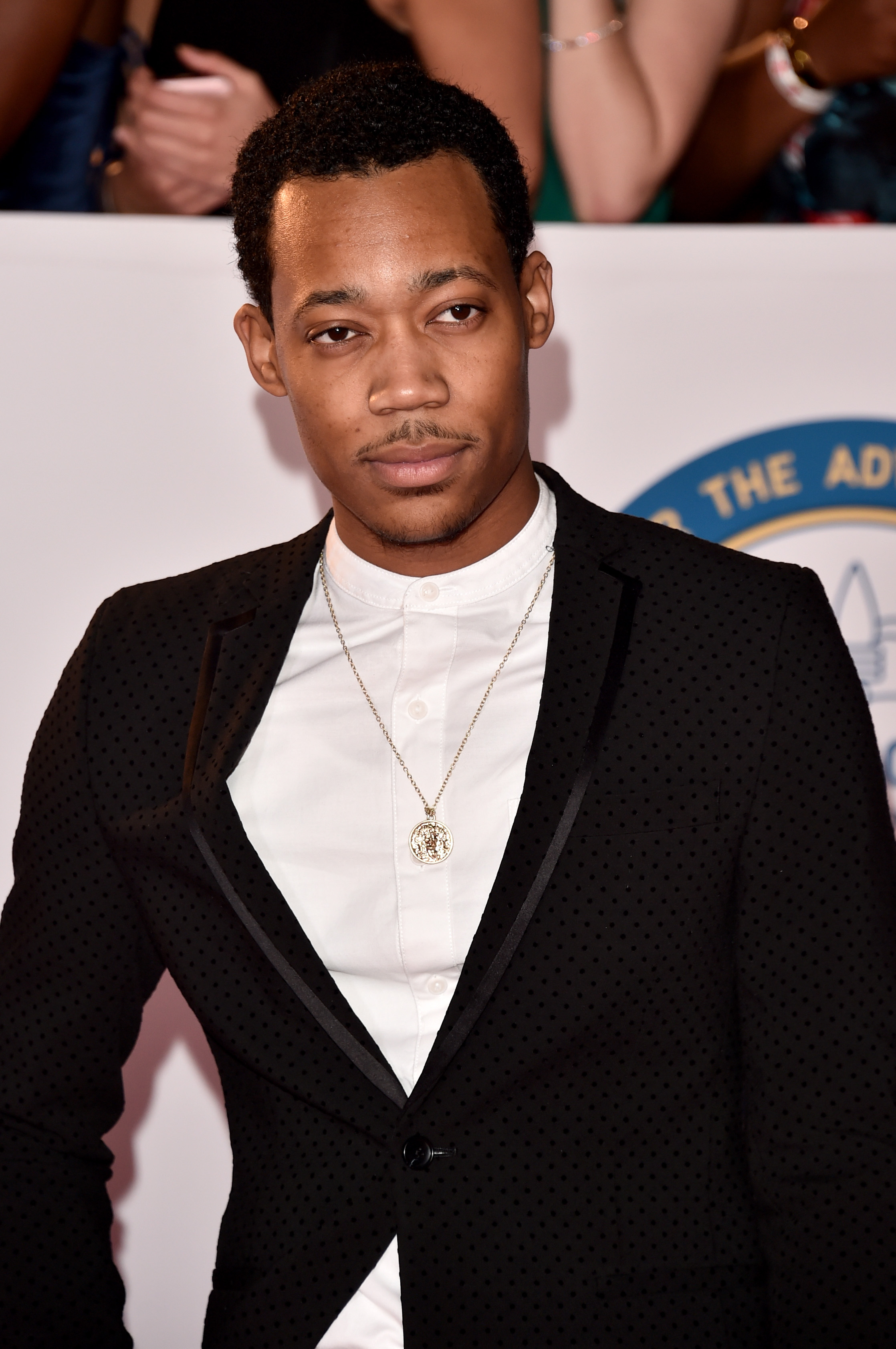 Tyler James Williams attends the 49th NAACP Image Awards at Pasadena Civic Auditorium on January 15, 2018 in Pasadena, California (Getty Images)