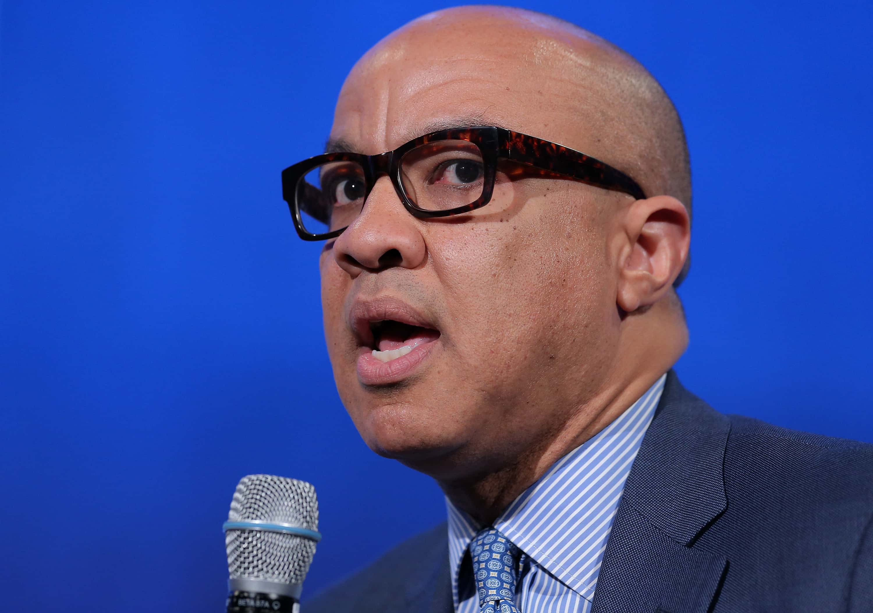 President of the Ford Foundation Darren Walker speaks during the