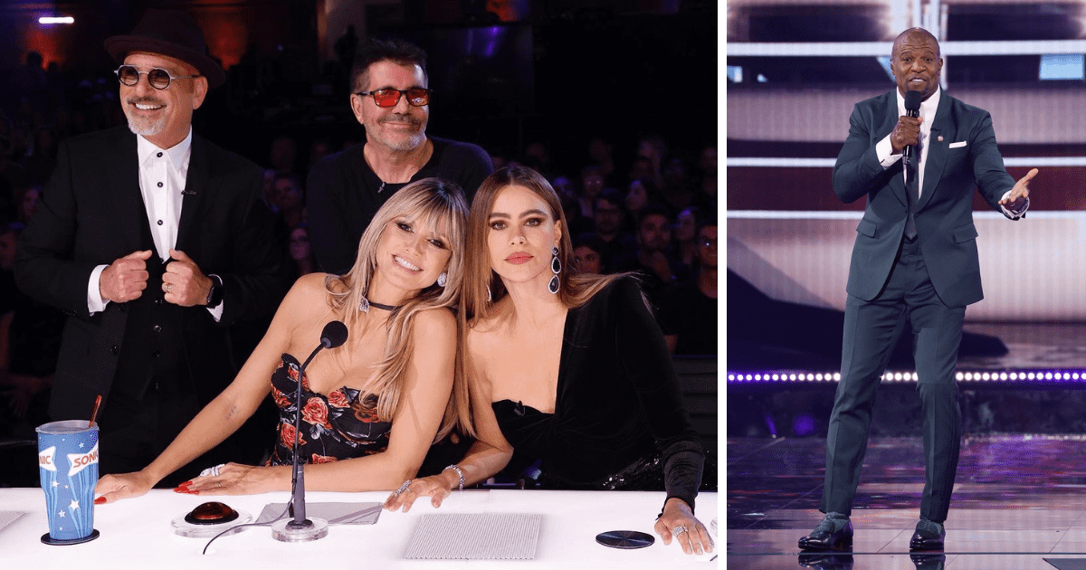 'AGT' judges Howie Mandel, Simon Cowell, Heidi Klum and host Terry Crews (Instagram/agt)