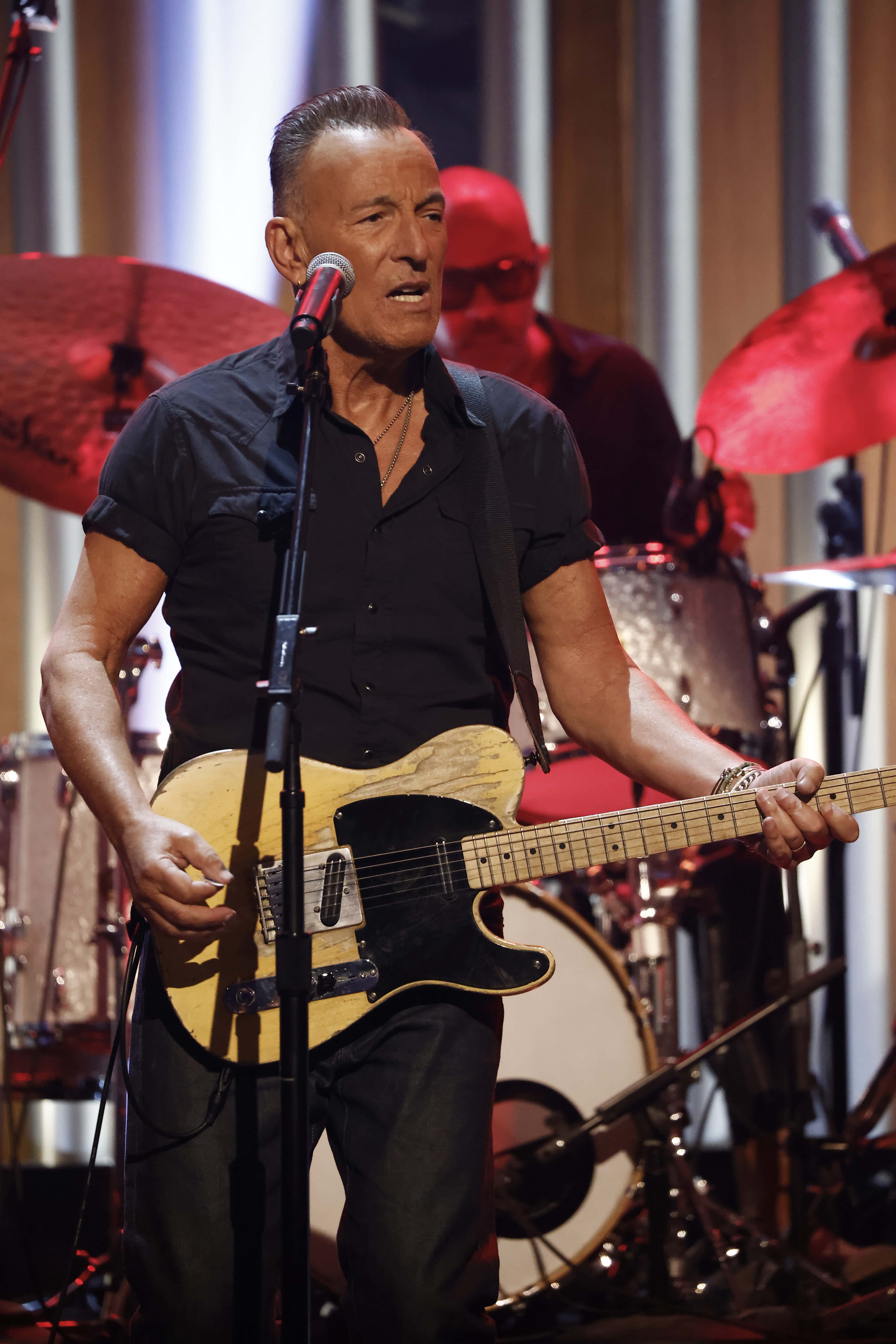 Bruce Springsteen performs onstage at the 23rd Annual Mark Twain Prize For American Humor at The Kennedy Center on April 24, 2022 in Washington, DC.