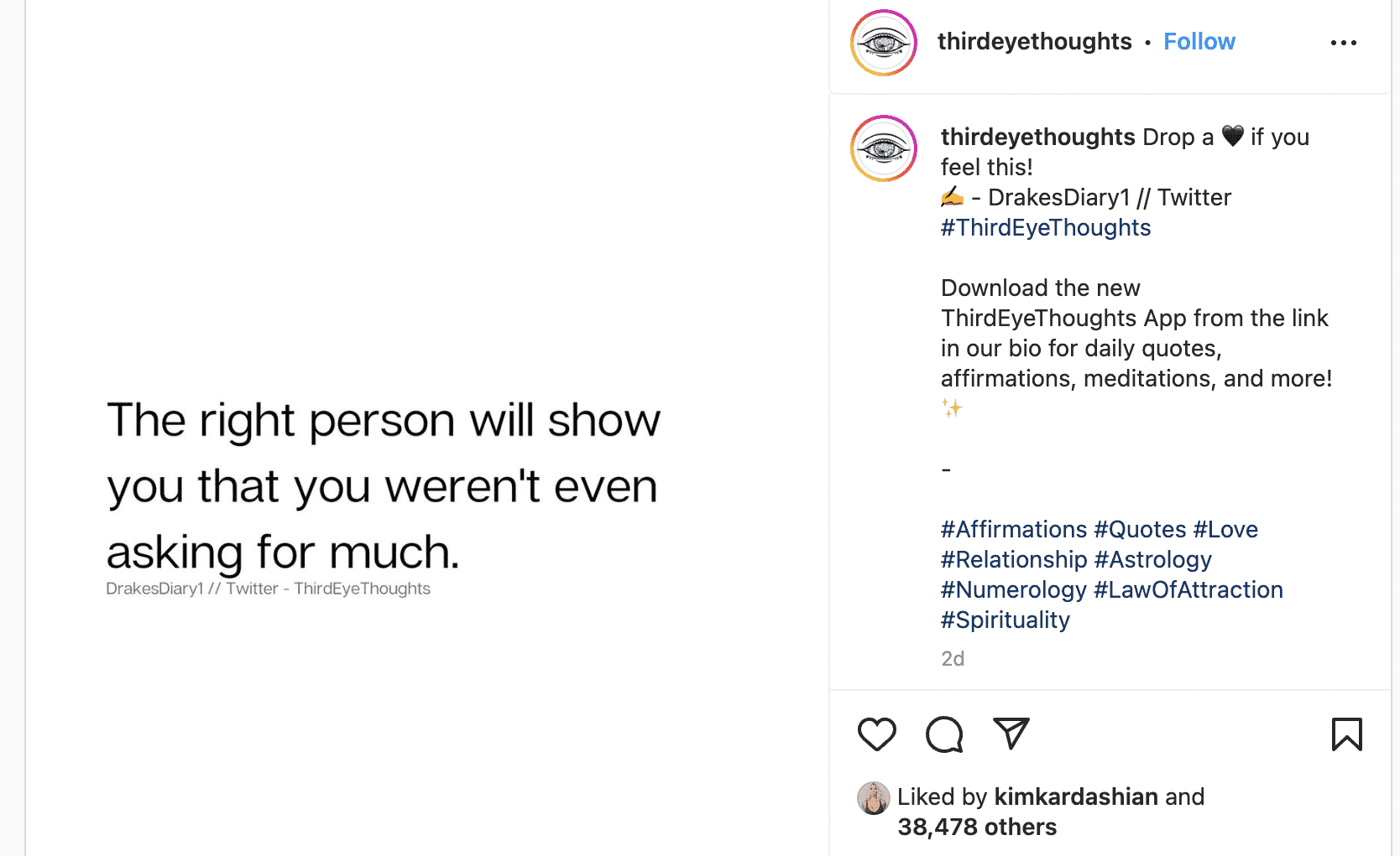 Kim Kardashian threw shade at her exes by liking an Instagram post on