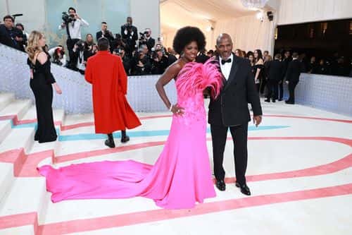 (L-R) Viola Davis and Julius Tennon attend The 2023 Met Gala Celebrating 