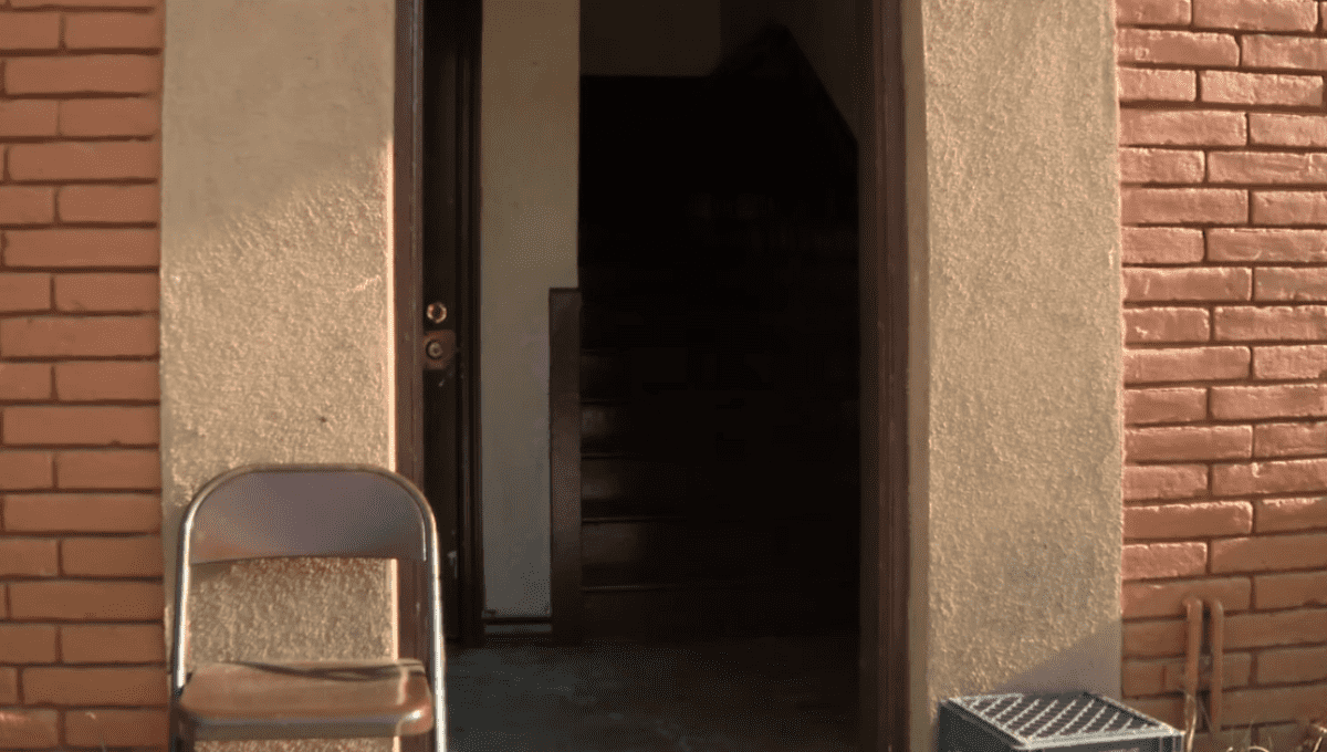 Maria’s aunt found the apartment door shut, but unlocked and when she entered she thought things were out of place (YouTube/KHOU 11)