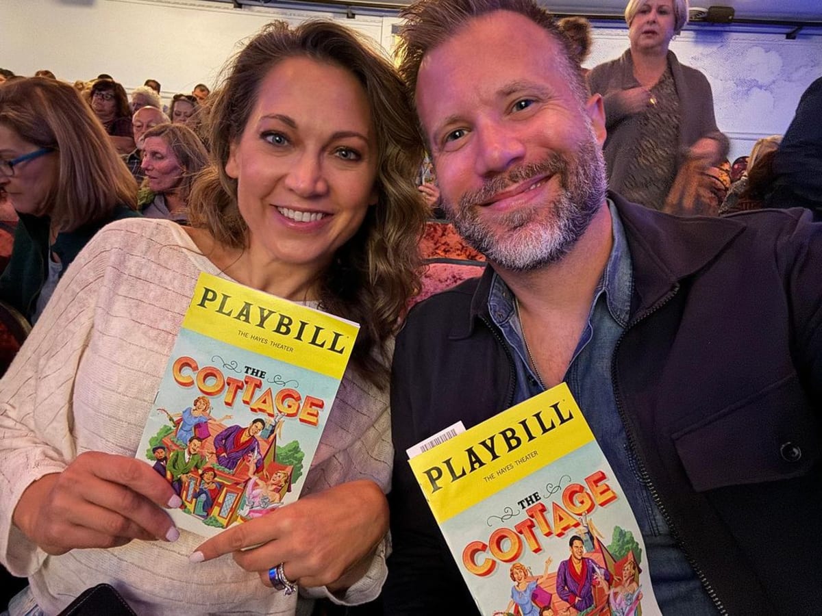 Ginger Zee attended a Broadway show with a friend recently (@ginger_zee/Instagram)