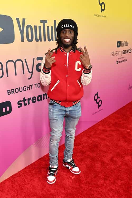 Kai Cenat attends the 2022 YouTube Streamy Awards at the Beverly Hilton on December 04, 2022 in Los Angeles, California.